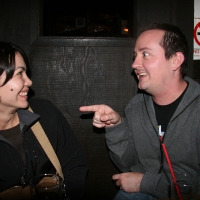 Patrik showing Amila where she is